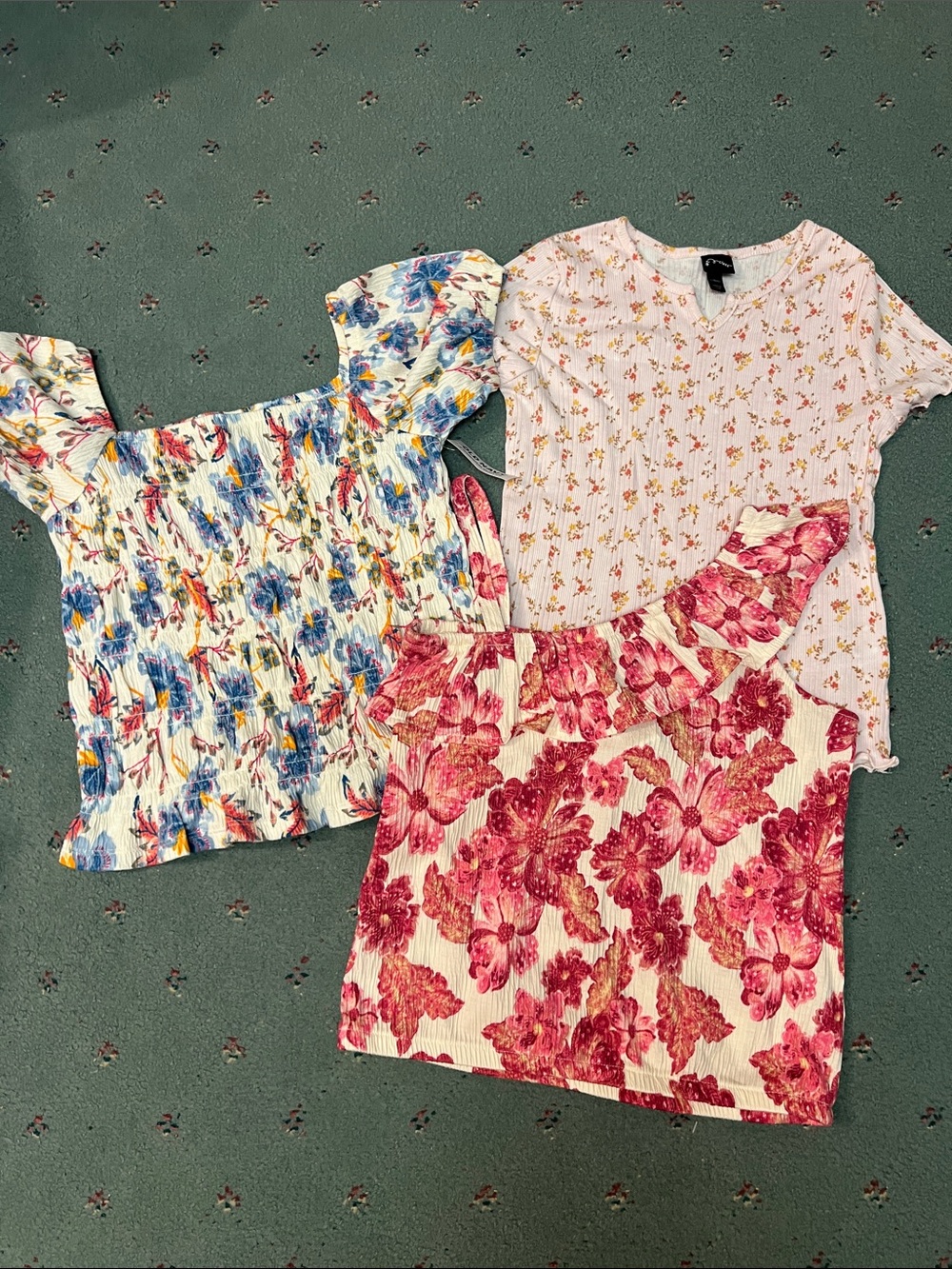 Girls Floral Top Bundle.